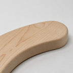 Curved Maple Wood Candle Holder ,Natural Home Decor Gift