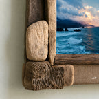 Natural Driftwood Picture Frame, Unique Coastal Inspired Wall Decor