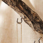 Handcrafted Driftwood Jewelry Holder, Necklace & Ring Display