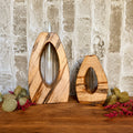 Handmade Wooden Bud Vase, Rustic Flower Twig Display, Unique Home Decor Anniversary Gift