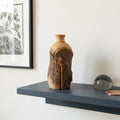 Hand Carved Wooden Vase, Unique Natural Home Decor