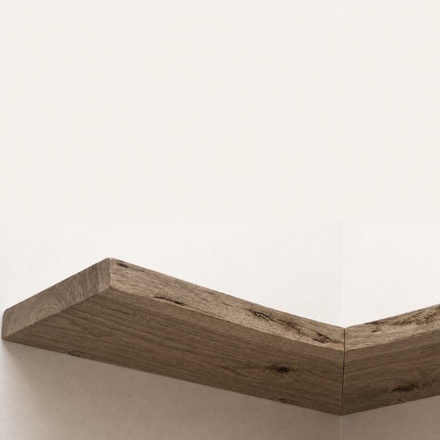Jacobean colored wood