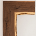 Walnut colored wood