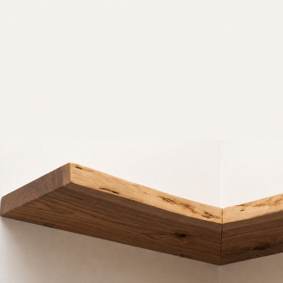 Walnut colored wood