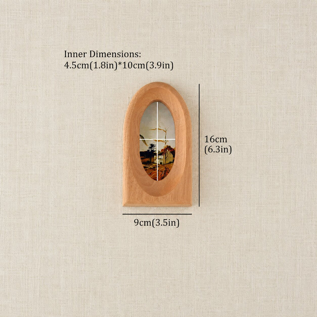Natural Sapele Wood Picture Frame, Irregular Handmade Design, Rustic Home Decor Accent