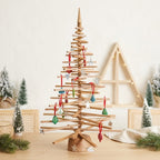 Alternative Oak Christmas Tree Minimalist Wooden Holiday Home Decor