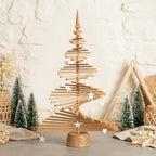 Alternative Oak Christmas Tree Minimalist Wooden Holiday Home Decor