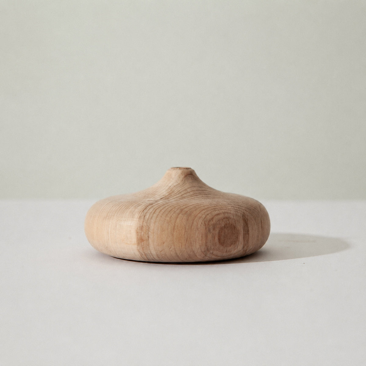 Handmade Carved Wooden Vase, Natural Sculpture, Minimalist Home Decor Gift